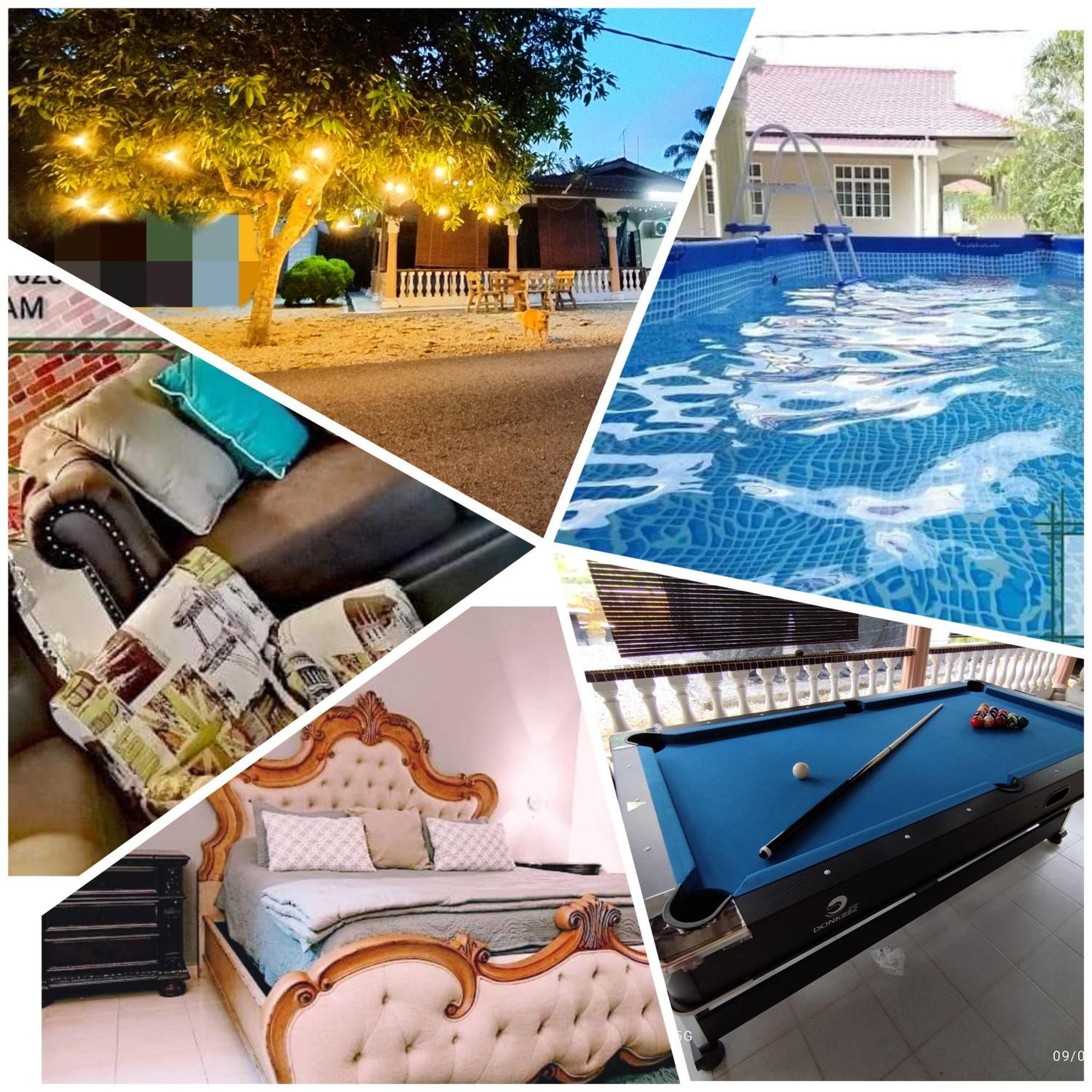 Basrie Villa "Mslim Only" - Mini Cinema , Private Pool , Wi-Fi , Netflix Muar Exterior photo